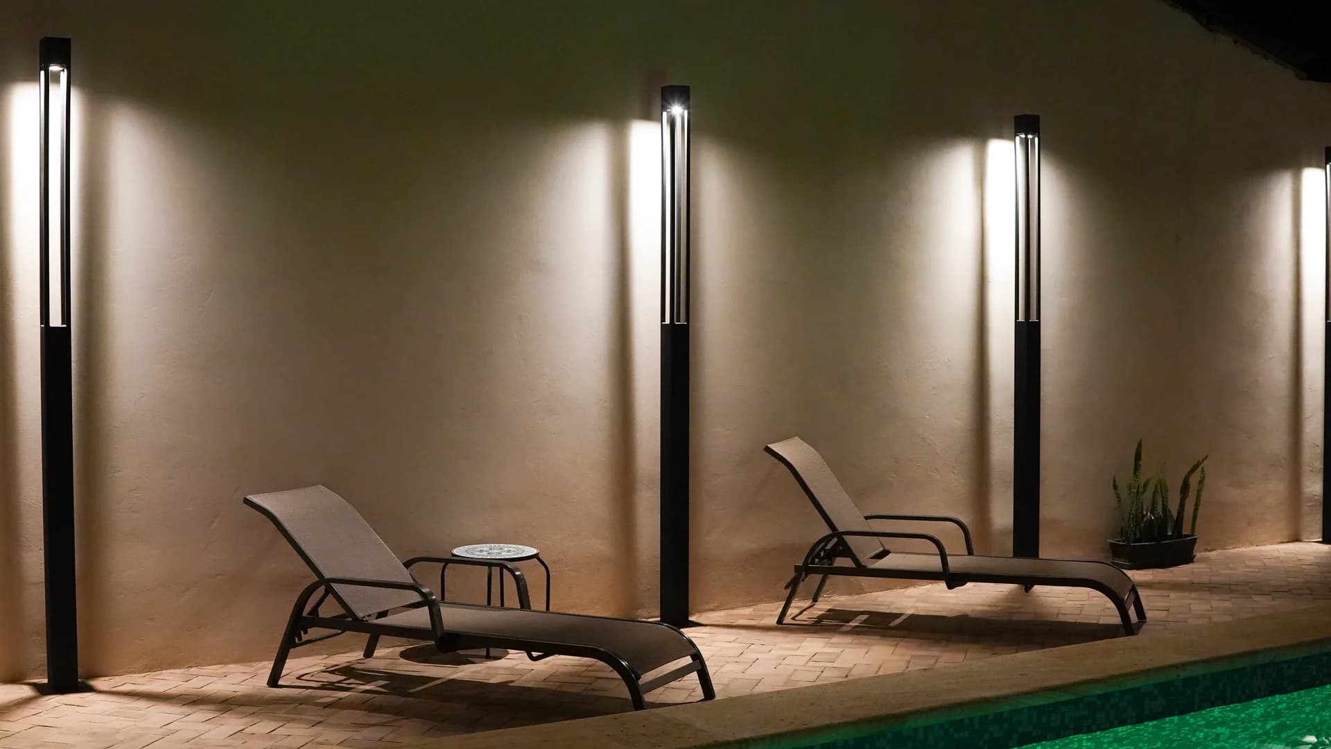 Alberca de noche 4